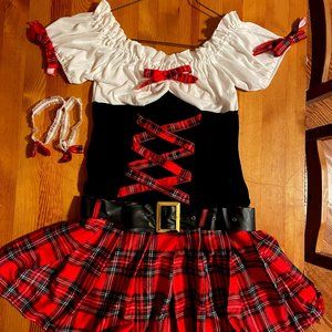 ALMOST NEW HALLOWEEN CUSTOME 7-8  KID